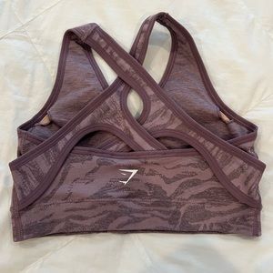 Gymshark sports bra purple